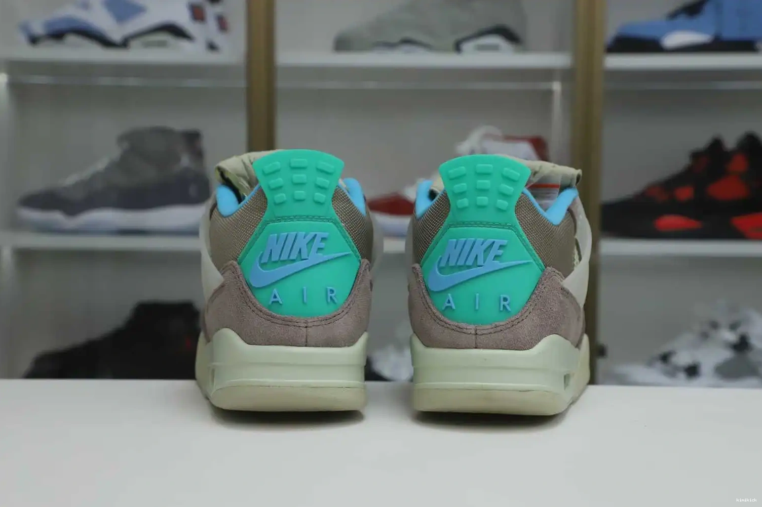 RETRO 'TAUPE Kimikick LA UNION X AIR HAZE' 4 JORDAN 0519